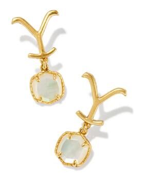 Yellow Rose by Kendra Scott x Yellowstone Dutton Drop Earring NWT